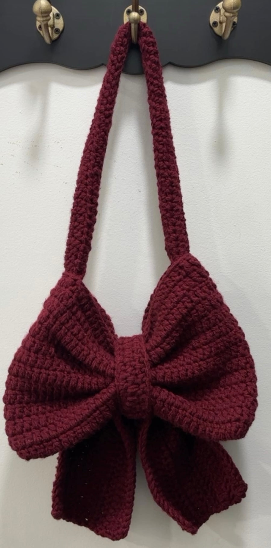 Crochet Bow Bag