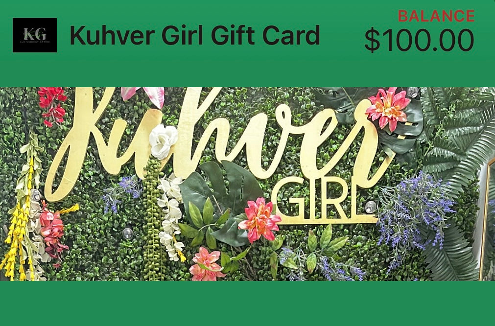 KG Gift Card