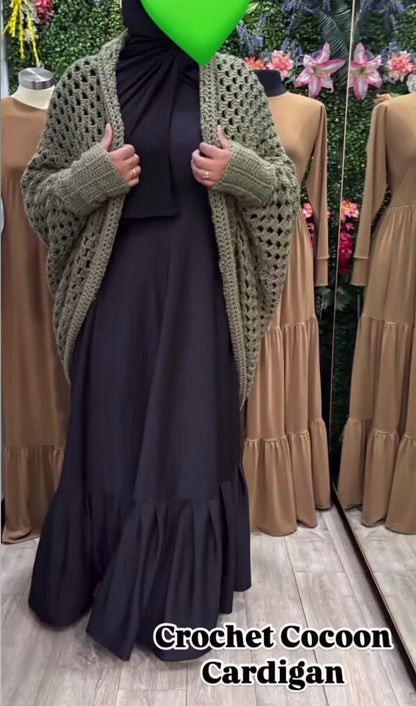 Crochet Cocoon Cardigan